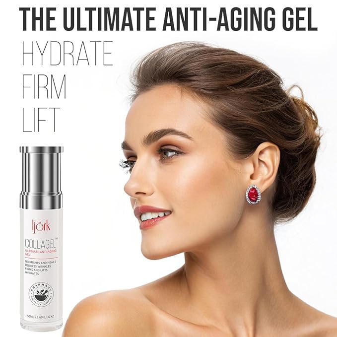 Face Moisturizer For Women. Ultimate Anti-Aging Collagen Gel Mask | Firmness, Hydration, and Lifted Skin Tone in One Solution | Niacinamide and Hyaluronic Acid | Retinol and Vitamin C