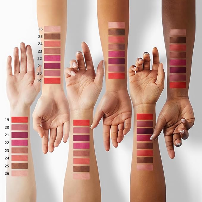 evpct Rose Lip Liner Crayon Pencils Set for Women, Hot Pink Matte Lip Stick Crayon Long Lasting, Lips Pencil Liner and Lipstick set, Lipliner Pencil, 24 Hours Long Wearing Lipstick Built-in Sharpener