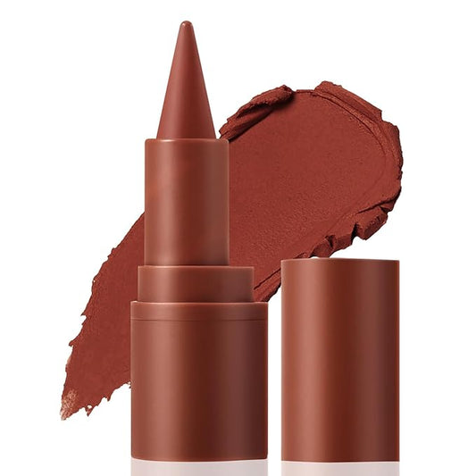Matte Lipstick for Women,Cream Lip Color, Long Lasting Lip Makeup,Waterproof Red Lipstick,Velvet Makeup Stick