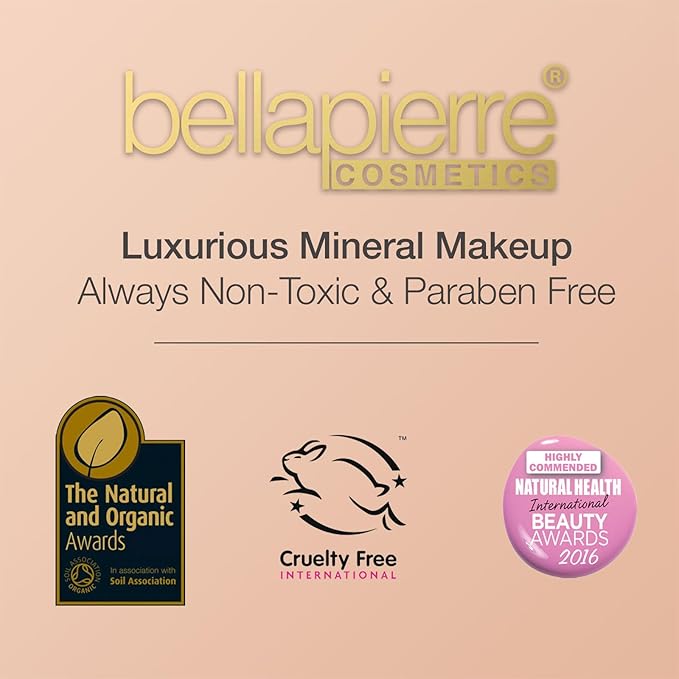 bellapierre BB Cream with SPF 20 - Tinted Sunscreen, Concealer, Matte Foundation, & Moisturizing Face Cream | Lightweight Formula + Pump Top Applicator | Non-Toxic & Paraben Free | 1.7 Oz - Light