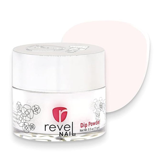 Revel Nail Dip Powder, Vivien Shade, (0.5 Ounce) Premium Color Dipping Powder for Nails, Professional French Manicure Powder, DIY Dipping Mates