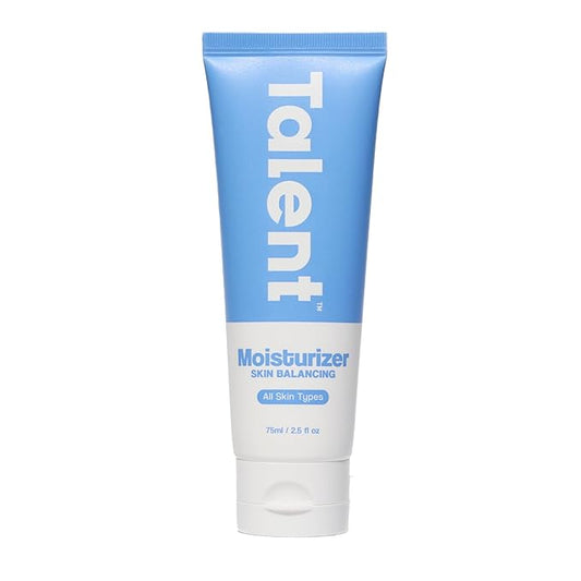 Talent Men's Skin Balancing Moisturizer – Korean Skincare, EWG Verified, Fragrance-Free, Lightweight 2% Niacinamide Face Lotion, 2.5 fl oz