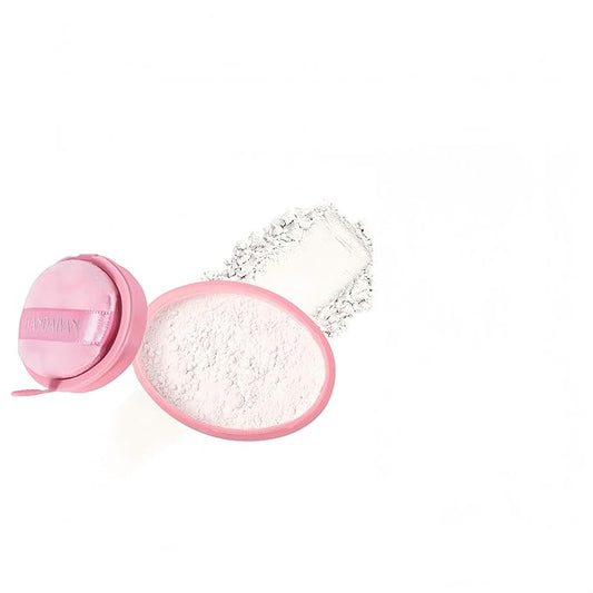 Setting Loose Powder 5 Colors Flawless Smooth Loose Finishing Powder Waterproof Long-Lasting Face Powder (Color 01)