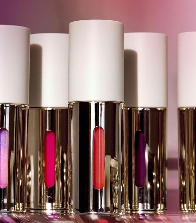 MAKE Beauty Serum Balm Hydrating Lip Oil. Vegan Moisturizing Lip Gloss with Plumping Effect. Lip Treatment Cream for Soft, Smooth, Shiny Lips - Shade, Lilac Layer