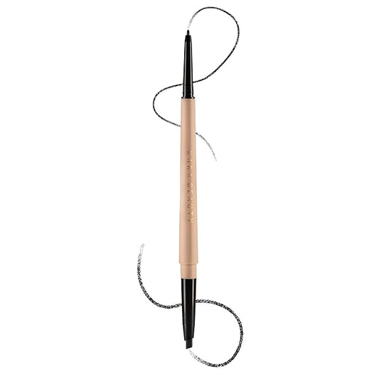 KARA BEAUTY DOUBLE-ENDED Brow Pencil - Dual-Ended - VEGAN (EBONY)