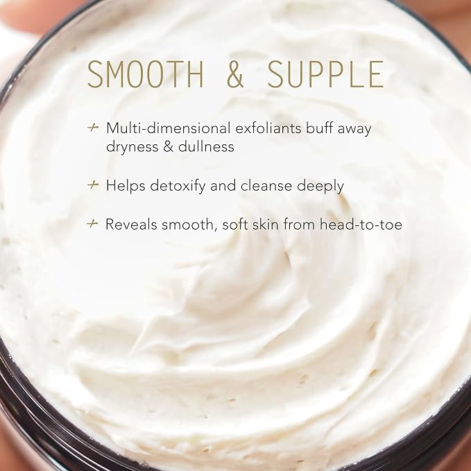 Tammy Fender - Epi-Body Polish | Natural, Organic, Cruelty Free, Non-Toxic Spa-Like Skincare | Exfoliating Scrub & Body Mask | Soft, Radiant Skin (8 oz | 225 g)