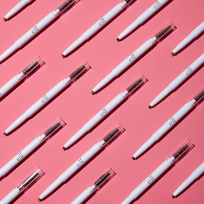 e.l.f. Instant Lift Brow Pencil, Dual-Sided, Precise, Fine Tip, Shapes, Defines, Fills Brows, Contours, Combs, Tames, Auburn, 0.006 Oz (Pack of 2)