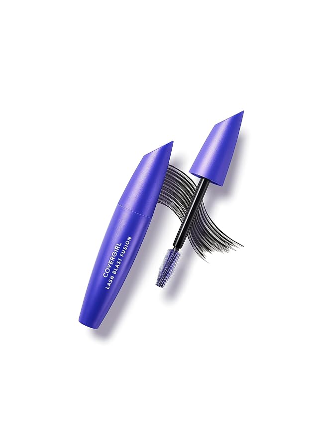 Covergirl Lash Blast Fusion Water-Resistant Mascara, Black (Pack of 2)