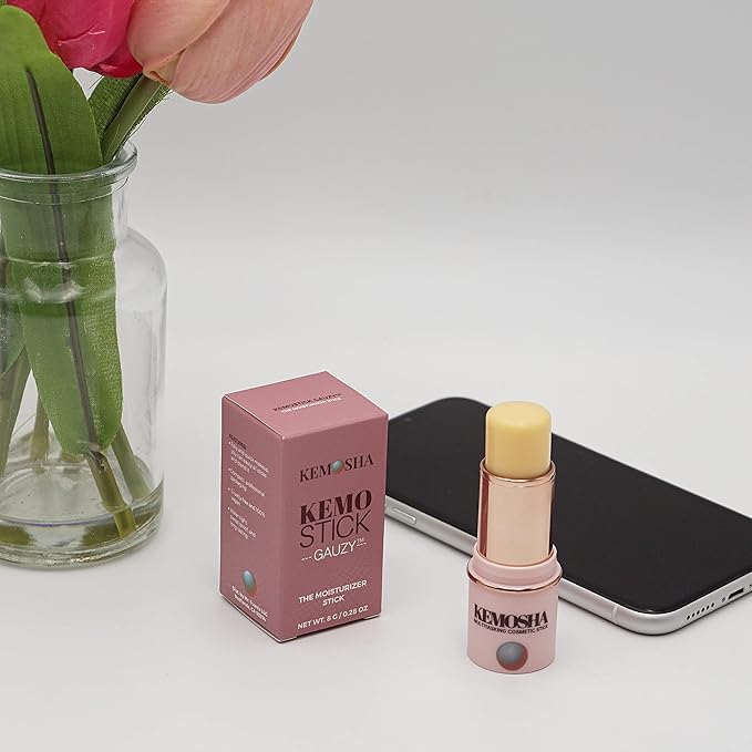 Kemostick Gauzy Face Moisturizer Stick – Multipurpose Beauty Stick for Face, Lips, Neck – Deeply Hydrating Balm Stick – Vegan Moisturizer Stick for All Skin Types