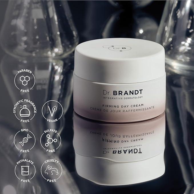 Dr. Brandt Dare to Age Firming Day Cream - Collagen-Boosting Moisturizer - Fragrance Promotes Relaxation & Self-Confidence - 1.7 oz