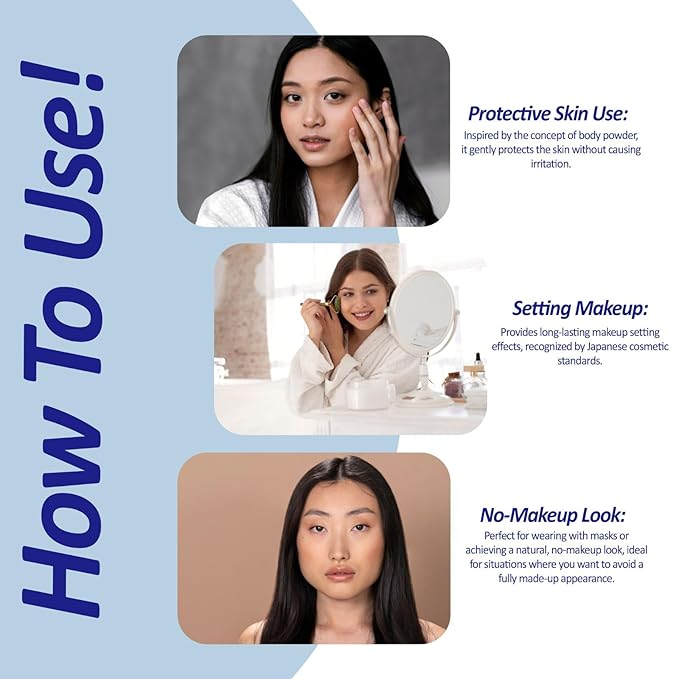 Setting Powder for a Natural Matte Finish, Lightweight Face Powder with Skin-Smoothing Amino Acid Formula Pressed Powder, Innocent Floral, 0.87 Fl Oz(26g)