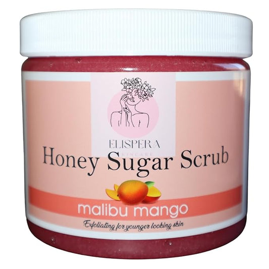 Honey Sugar Scrub Malibu Mango, (16 Fl Oz (Pack of 1)