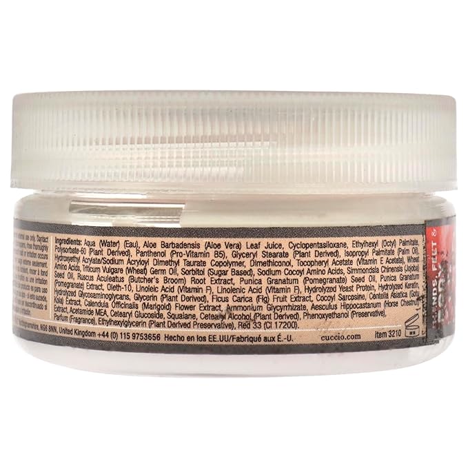 Cuccio Naturale Butter Babies - Ultra-Moisturizing, Renewing Scented Body Butter Cream - Deep Hydration For Dry Skin Repair - Made With All Natural Ingredients - Tower Pomegranate & Fig - 1.5 Oz