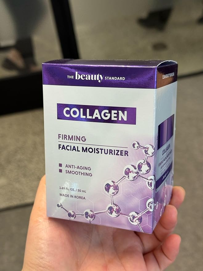 Collagen Daily Face Moisturizer - Hydrating, Anti-Aging, Skin Firming - Dermatologist Tested, Clean Beauty, Cruelty-Free Korean Skin Care for All Skin Types - 1.69 fl. oz