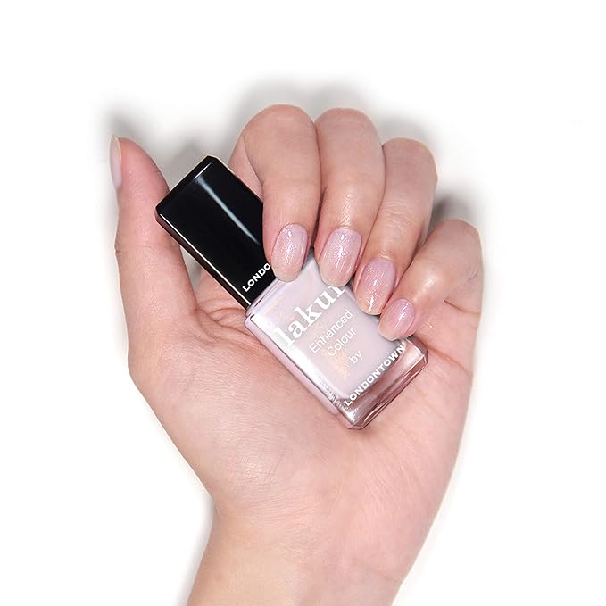 LONDONTOWN Lakur Nail Polish Princess Awaits Pale Pink Shimmer