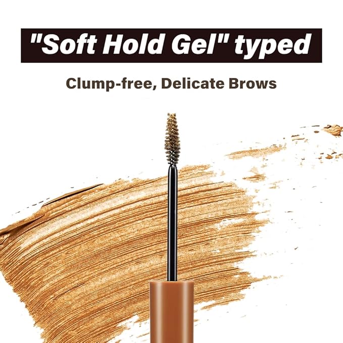 ETUDE Color My Brows - Light Brown (4.5g) | Beeswax & Carnauba Wax | Eyebrow Mascara, Quickly Fixing Natural Eyebrow Makeup with Care Effect | Korean Makeup, Kbeauty