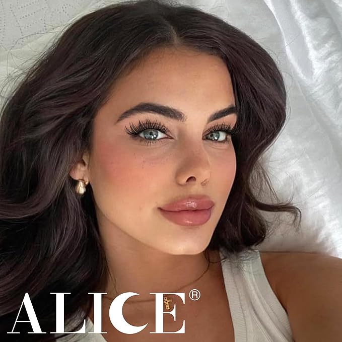 Lash Clusters Wispy Eyelash Extensions 168pcs Volume Individual Lashes 10-18mm Waterproof Natural DIY Lash Extensions Cluster Eyelash Extensions by ALICE