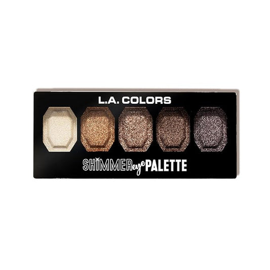 L.A. COLORS Shimmer Eye Palette, Sparkle & Shine CES699