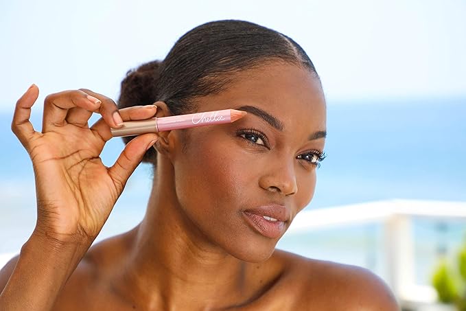Chella Highlighter Makeup Pencil - Vegan, Cruelty Free, Paraben Free, Gluten Free - Use as a Highlighter, Concealer and Under Eye Liner (Deep Matte)