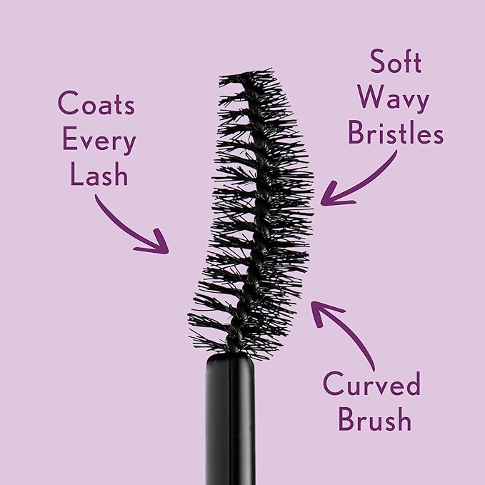 COVERGIRL Simply Ageless Lash Plumping Mascara, Black Water Resistant, Pack of 1