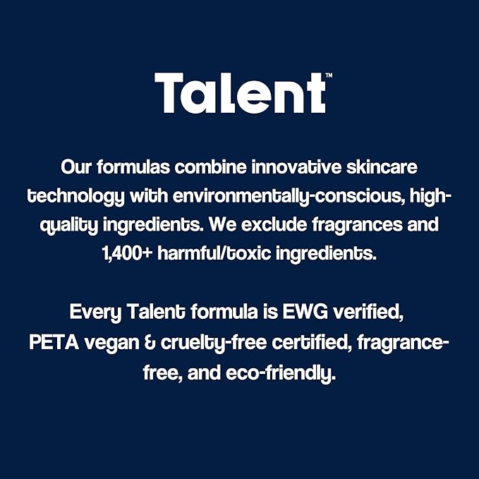 Talent Men's Skin Balancing Moisturizer – Korean Skincare, EWG Verified, Fragrance-Free, Lightweight 2% Niacinamide Face Lotion, 2.5 fl oz