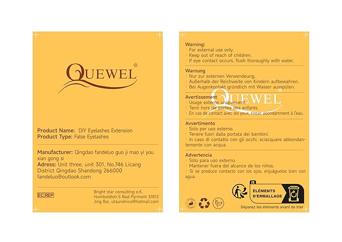 QUEWEL Eyelash Extensions 0.15mm C Curl 10mm Supplies Matte Black Individual Eyelashes Salon Use|0.03/0.05/0.07/0.10/0.15/0.20mm C/D Single 8-18mm Mix 8-15mm/10-15mm|（0.15 C 10mm）