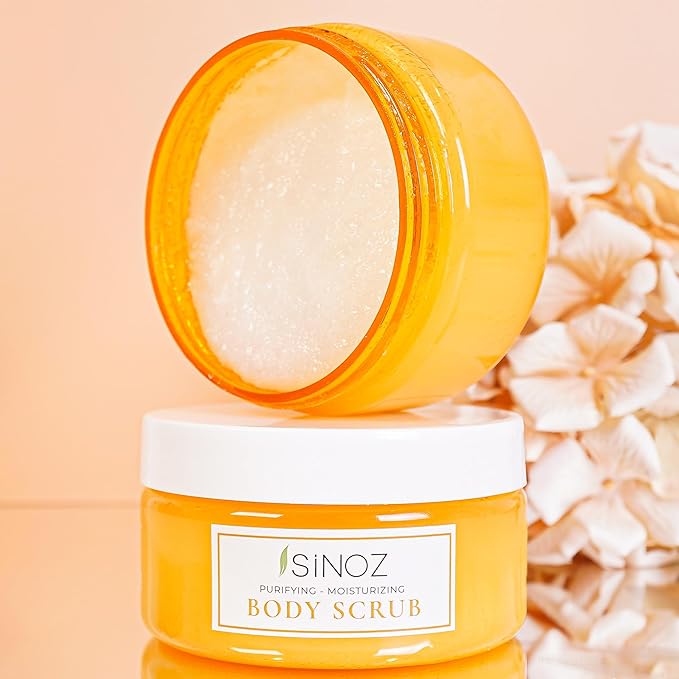 Gold Aura Body Scrub | Gentle Exfoliating Treatment for Radiant, Smooth Skin | Removes Dead Cells & Impurities | Travel Size | 0.66 Ounce (Pack of 1)