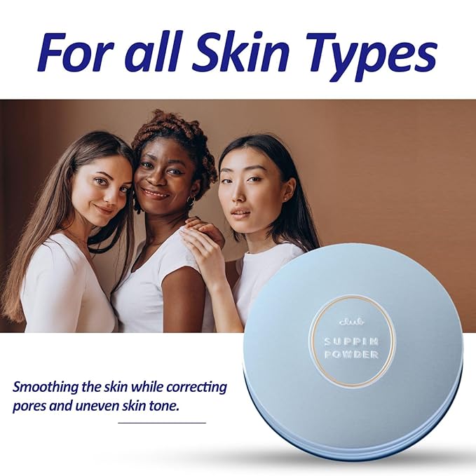 Setting Powder for a Natural Matte Finish, Lightweight Face Powder with Skin-Smoothing Amino Acid Formula Pressed Powder, Innocent Floral, 0.87 Fl Oz(26g)