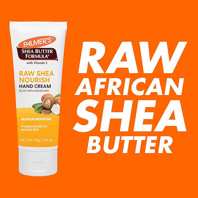 Palmer's Shea Butter Formula Hand Cream for Dry, Cracked Skin. Travel Size Hand Lotion, 3.4 Ounce