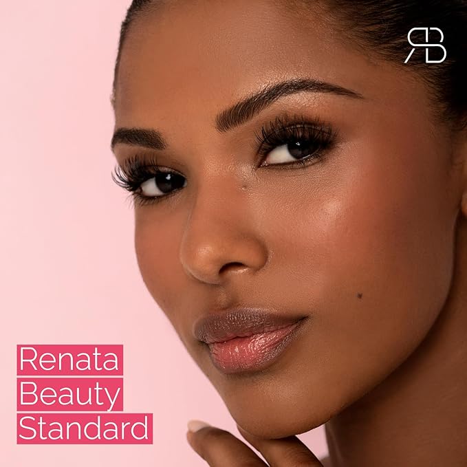 RB RENATA BEAUTY Brow Tint Kit – Eyebrow Dye Set – Dye Kit with Color Tint, Cream Developer and Styling Brush – Long-Lasting Effect Up to 4 Weeks – 30 Applications [Black]