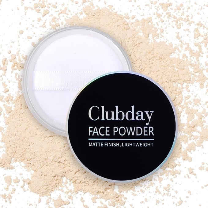 Multi Makeup Loose Setting Powder Lightweight,High Coverage,Shine Control,Waterproof Curated For All Skin Types - Soft Light, 6g (0.21 oz)