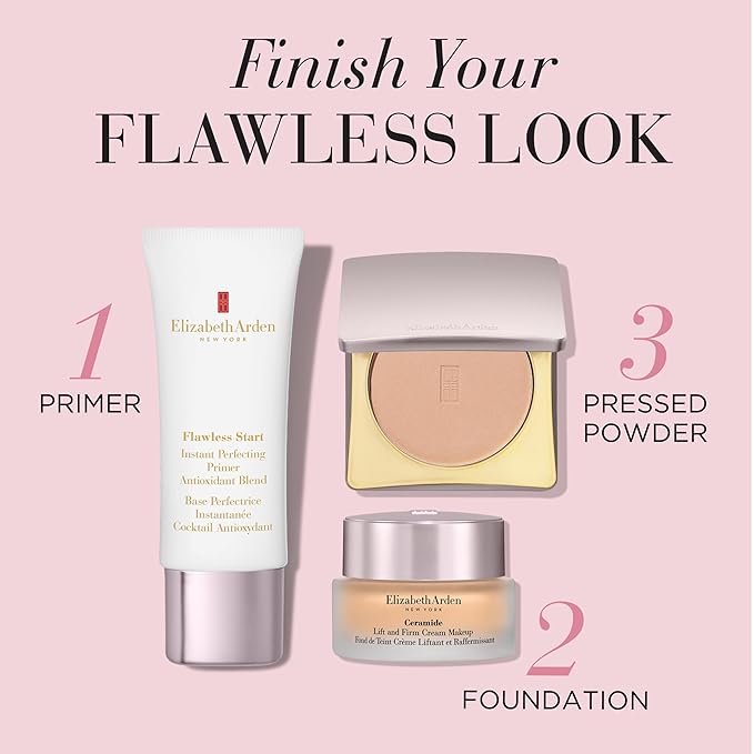 Elizabeth Arden Flawless Finish Skincaring Pressed Setting Powder - Deep Shade - Matte (Pack of 2)