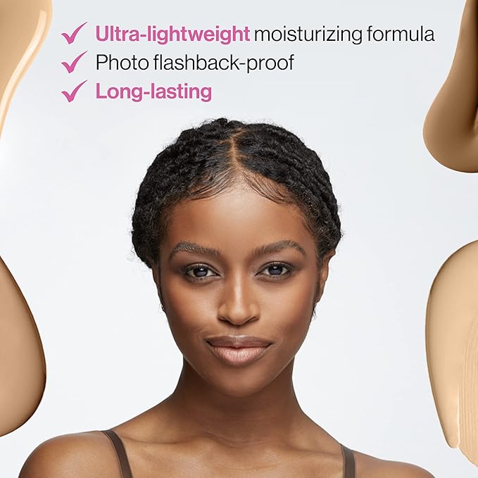 wet n wild Photo Focus Dewy Liquid Foundation Makeup, Shell Ivory ('Packaging may vary)