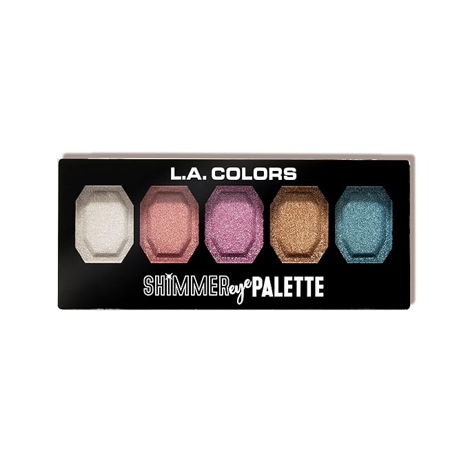 L.A. COLORS Shimmer Eye Palette, Shine On CES696