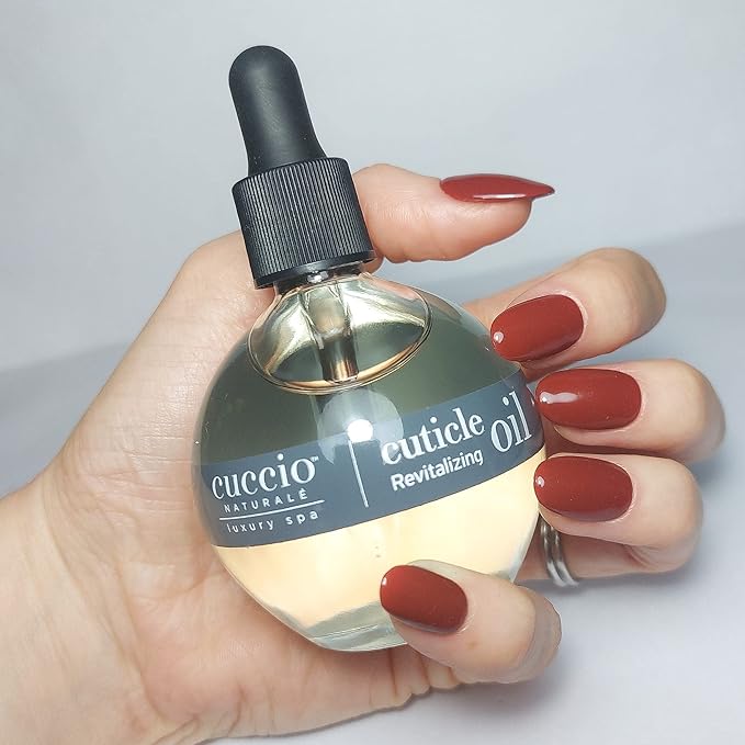 Cuccio Naturale Cuticle Oil - Vanilla & Berry Revitalizing Hydrator - Repair Skin & Nails - Paraben & Cruelty-Free - 2.5 Oz (Pack of 2)