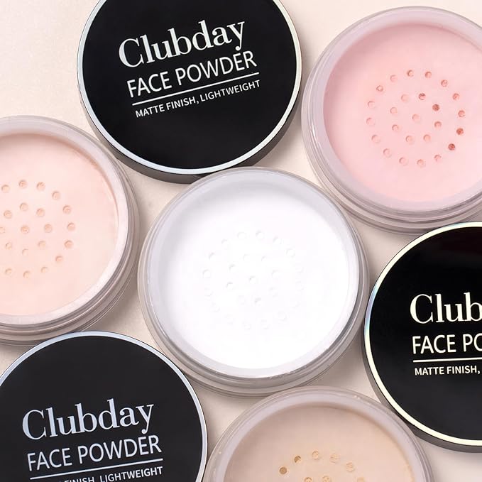 Multi Makeup Loose Setting Powder Lightweight,High Coverage,Shine Control,Waterproof Curated For All Skin Types - Soft Light, 6g (0.21 oz)