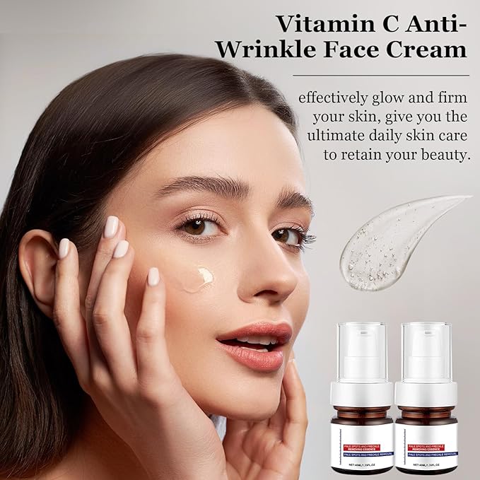Removing Essence, 30ml Magic Vitamin C 𝐁𝐥𝐞𝐦𝐢𝐬𝐡 Serum for Face, Anti Spot Face Serum, Vitamin C Face Cream for Women (2 Bottles)