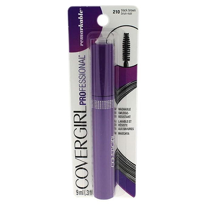 COVERGIRL Professional 3-in-1 Mascara, 200 Very Black