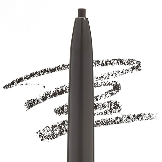 ColourPop Defining Eyebrow Pencil - Precision Brow Pencil Tip for Natural Hair-Like Strokes - Long-Lasting Buildable Color with Attached Spoolie & No Sharpening Needed - Soft Black (0.003 oz)