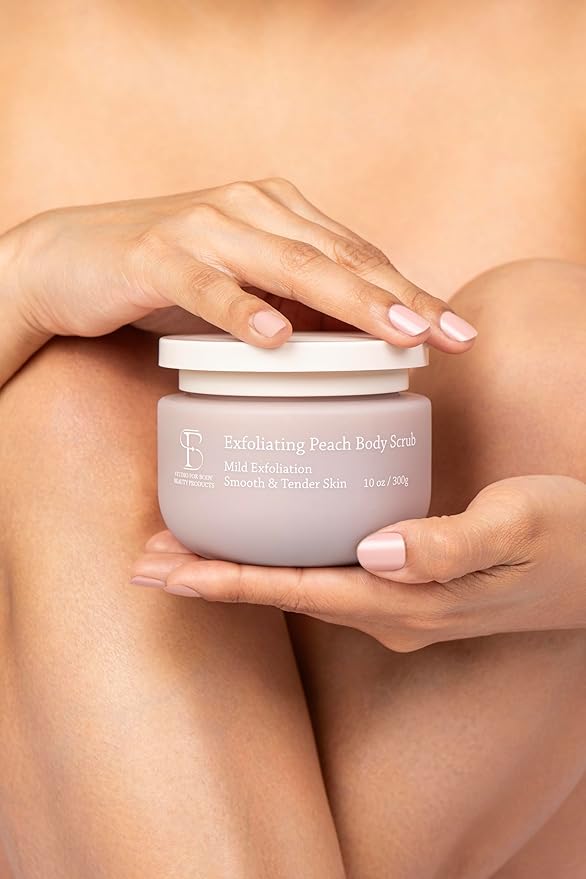 Exfoliating Peach Body Scrub, Studio for Body Beauty Products, 0.07 Ounce (Pack of 150)