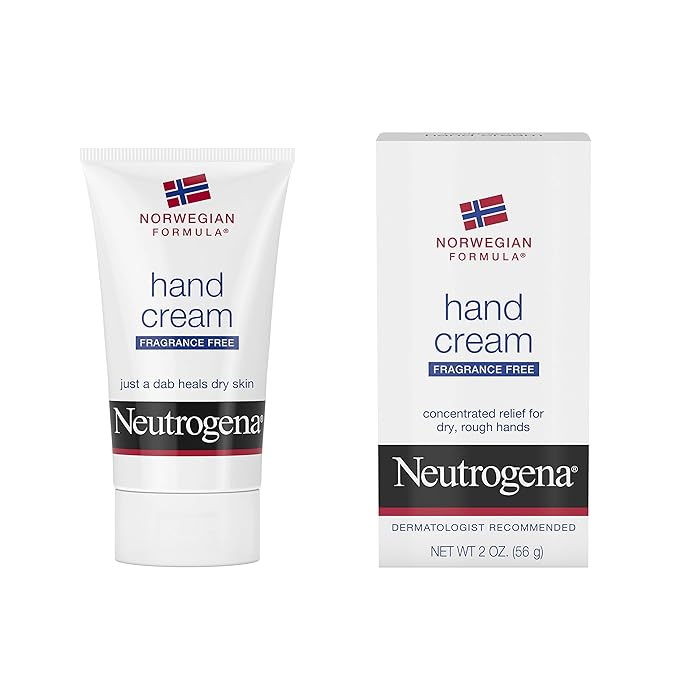 Neutrogena Norwegian Formula Hand Cream FragranceFree, 2 Ounce