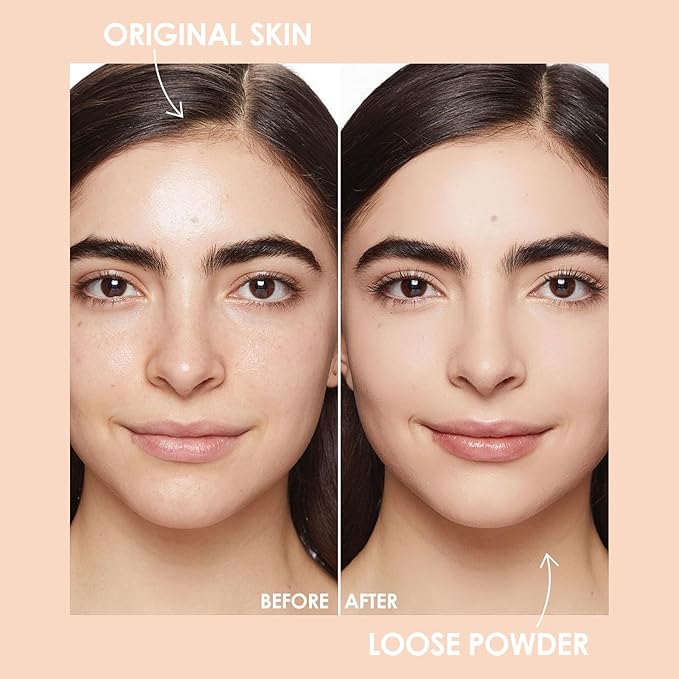 Multi Makeup Loose Setting Powder Lightweight,High Coverage,Shine Control,Waterproof Curated For All Skin Types - Soft Light, 6g (0.21 oz)