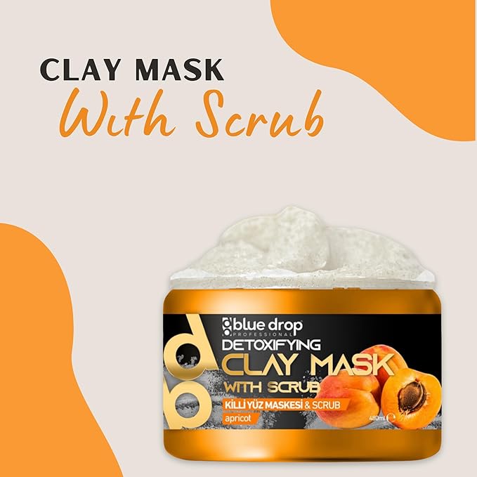 Apricot Scrub for Face and Body | 16 fl Skin Cleansing and Firming Peel | Moisturizes and Restores Skin pH Balance Scrub for Face and Body (Apricot, 16 Fl Oz)