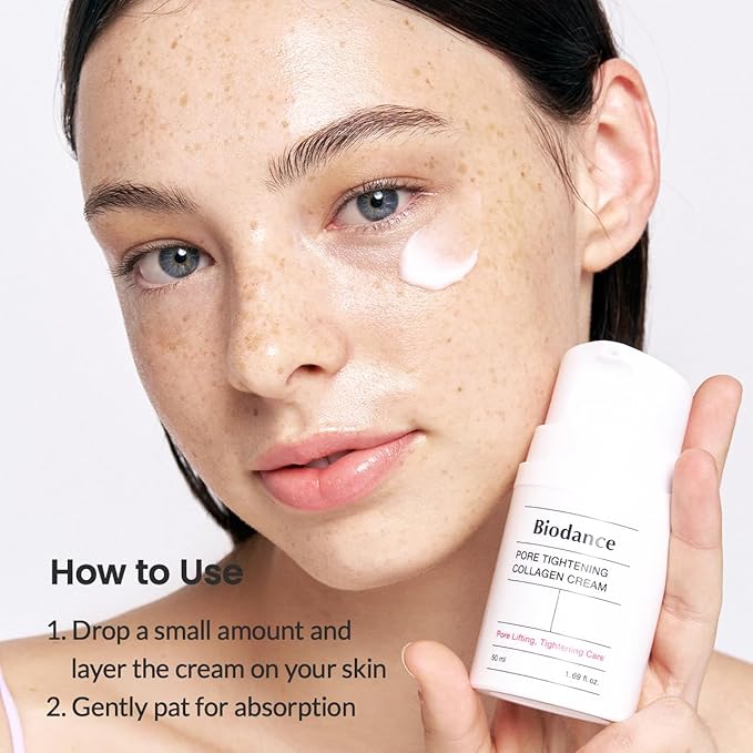BIODANCE Collagen Cream | Firming Facial Moisturizer with Collagen, Mineral water, Hyaluronic Acid for Face | 1.69 fl.oz, 50ml
