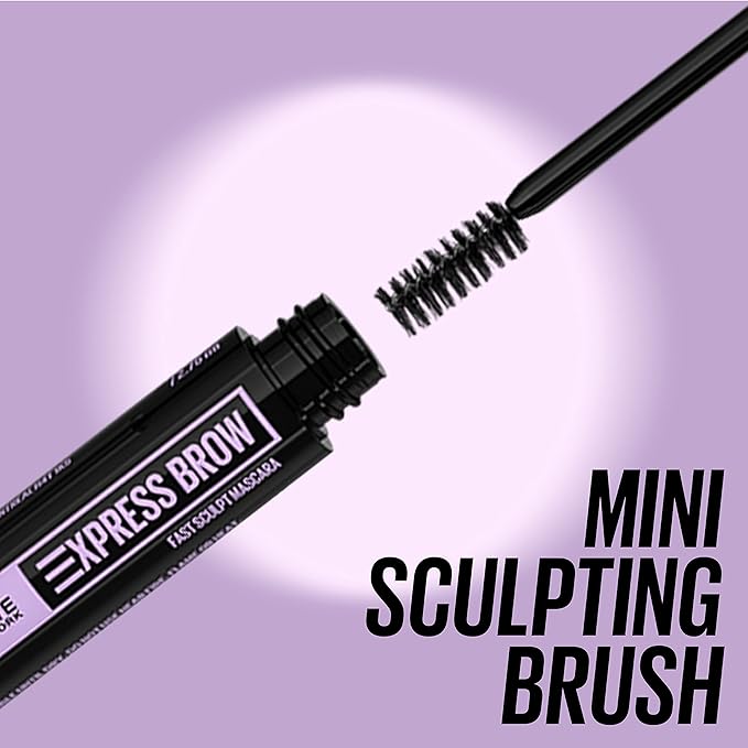 Maybelline Brow Fast Sculpt, Shapes Eyebrows, Eyebrow Mascara Makeup, Clear, 0.09 Fl. Oz.