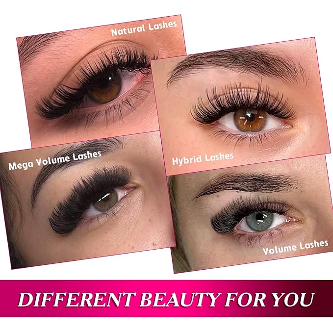 Premium Eyelash Extensions 0.15 C Curl 13mm Single Tray Premium Individual Lash Extensions, Silk Volume & Classic Lashes Soft Matte Dark Professional Eyelashes Extension Salon Use(0.15-C-13mm)