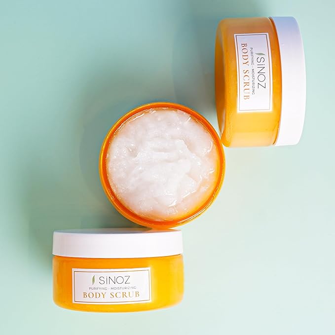 Gold Aura Body Scrub | Gentle Exfoliating Treatment for Radiant, Smooth Skin | Removes Dead Cells & Impurities | Travel Size | 0.66 Ounce (Pack of 1)