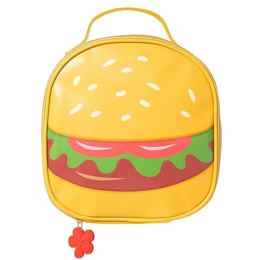 wet n wild SpongeBob Makeup Bag, Fun Full Zip Closure & Travel Friendly Handle – Krabby Patty