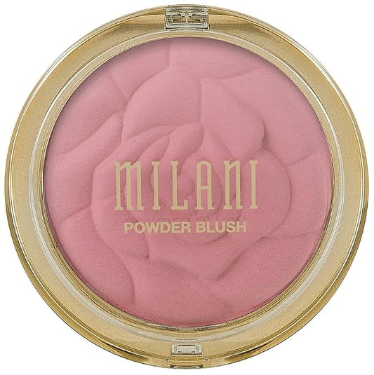 Milani Rose Powder Blush, Romantic Rose [01] 0.60 oz (Pack of 2)