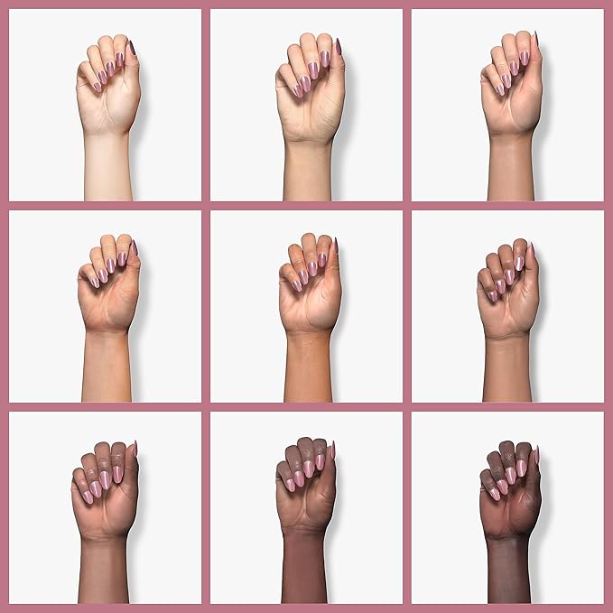 Revel Nail Dip Powder - Nude Pink Powder Dip Nail Polish, Chip Resistant Dip Nail Powder with Vitamin E and Calcium, DIY Manicure, Queen